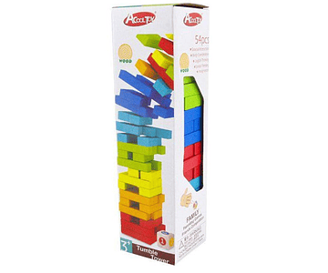 Jenga Colores Madera