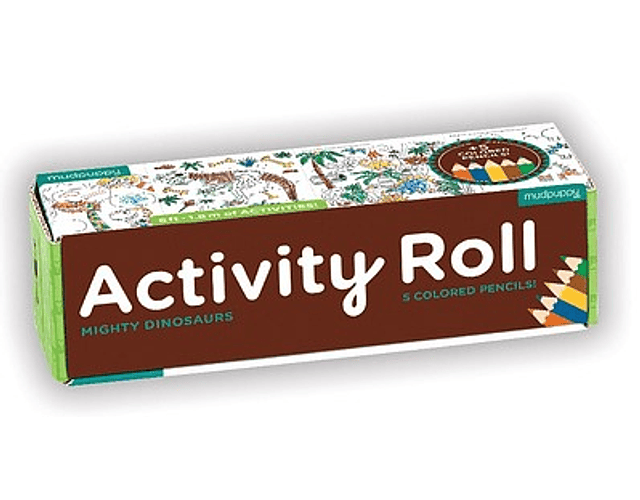 Activity Roll - Dinosaurios