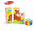 Puzzle Cubos Madera