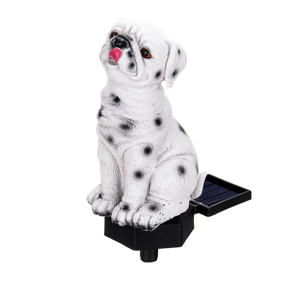 Estaca perrito perro solar