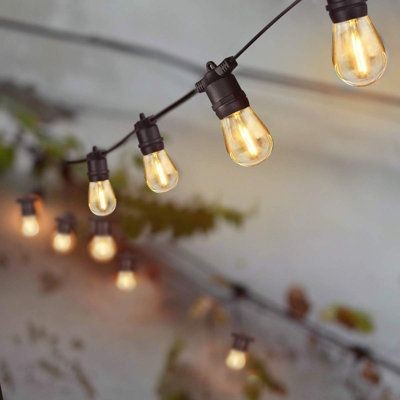Guirnalda LED Vintage Solar 10 Metros