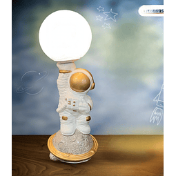 Lámpara de cerámica ASTRONAUTA con LUNA 