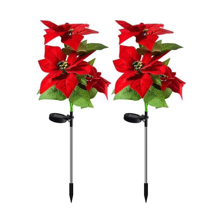 Estaca Árbol Navidad Solar - Cálida