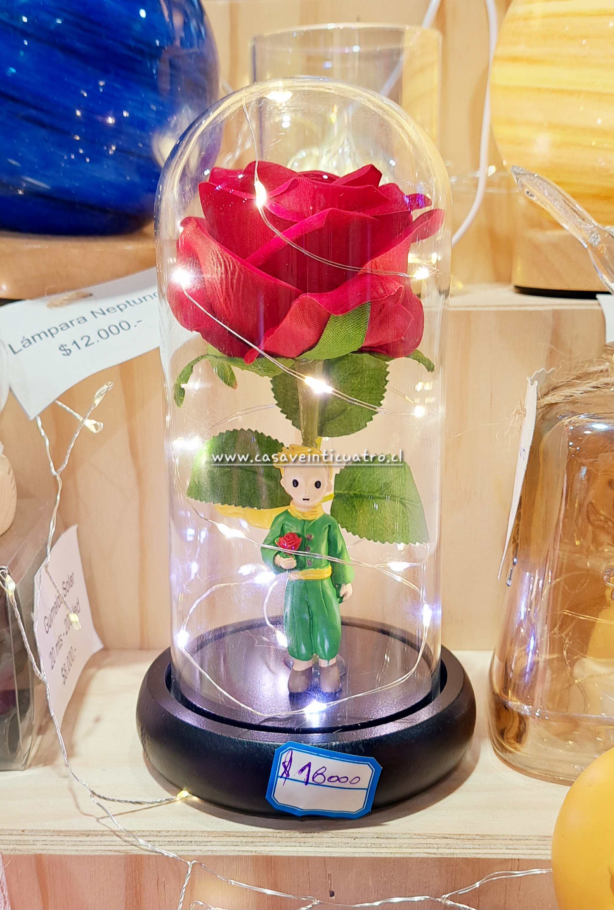 Lámpara de Noche LED Bola de Cristal 3D | Luz Decorativa con Diseños 3D - Sistema solar