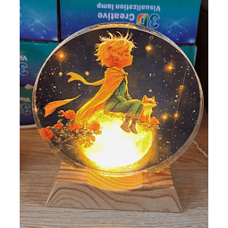 Lámpara el principito, Luna zorro 