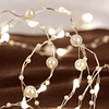 Guirnalda luz Hada con perlas 50led 5mt