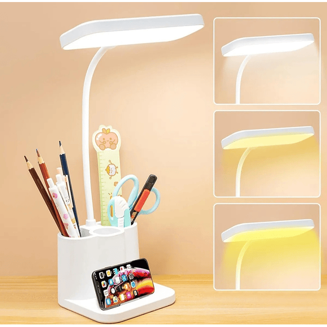 Lampara recargable de escritorio 