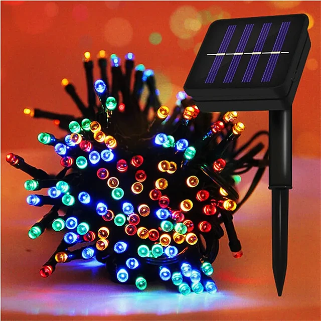 2xGuirnalda multicolor solar 16mt- CYBER 