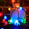 2xGuirnalda esfera multicolor solar - CYBER