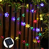 2x Guirnalda Flor multicolor solar- CYBER