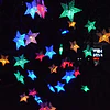 2x Guirnalda estrellas multicolor solar- CYBER 