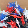 Guirnalda solar tricolor fiestas patrias 20mt 200led dieciocho septiembre