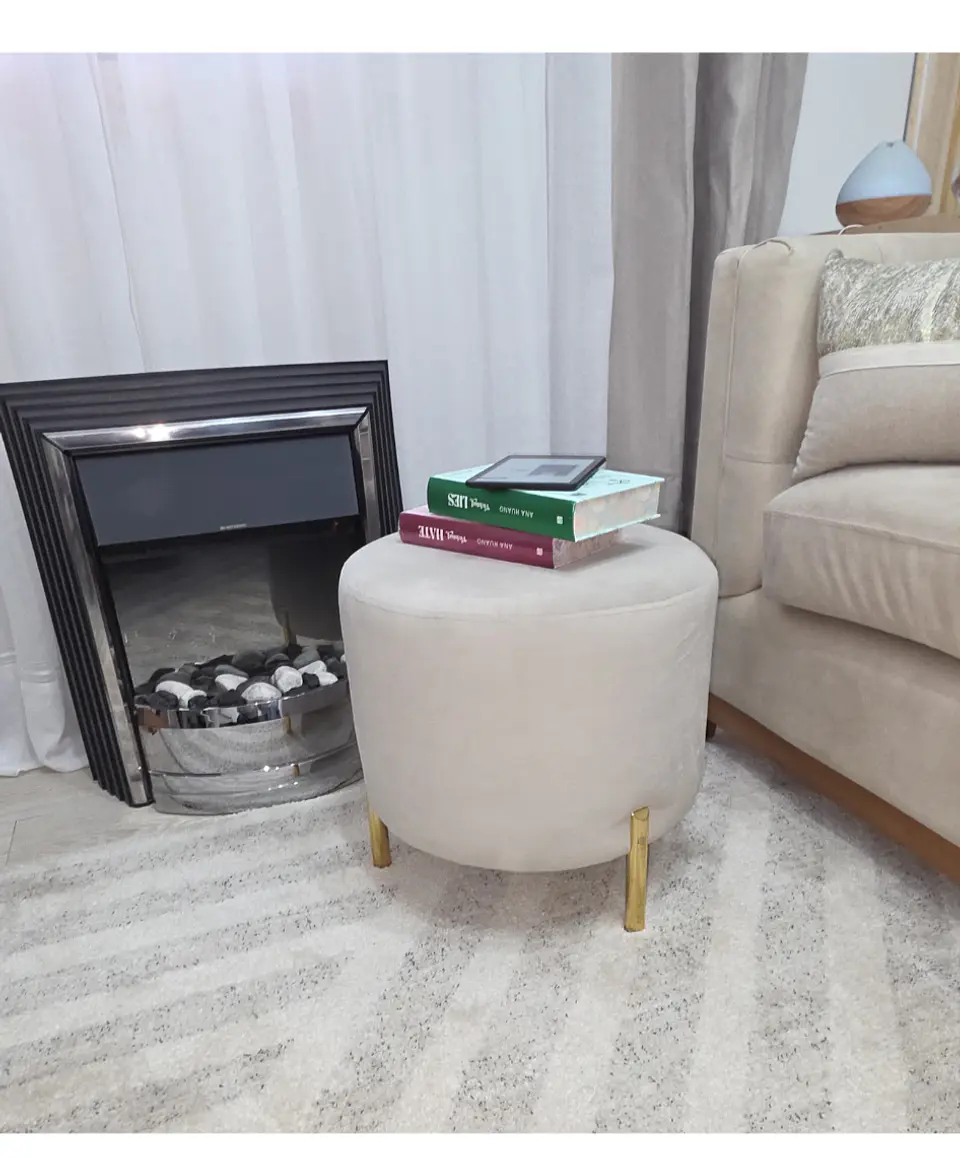 POUF NORDICO GOLD 1