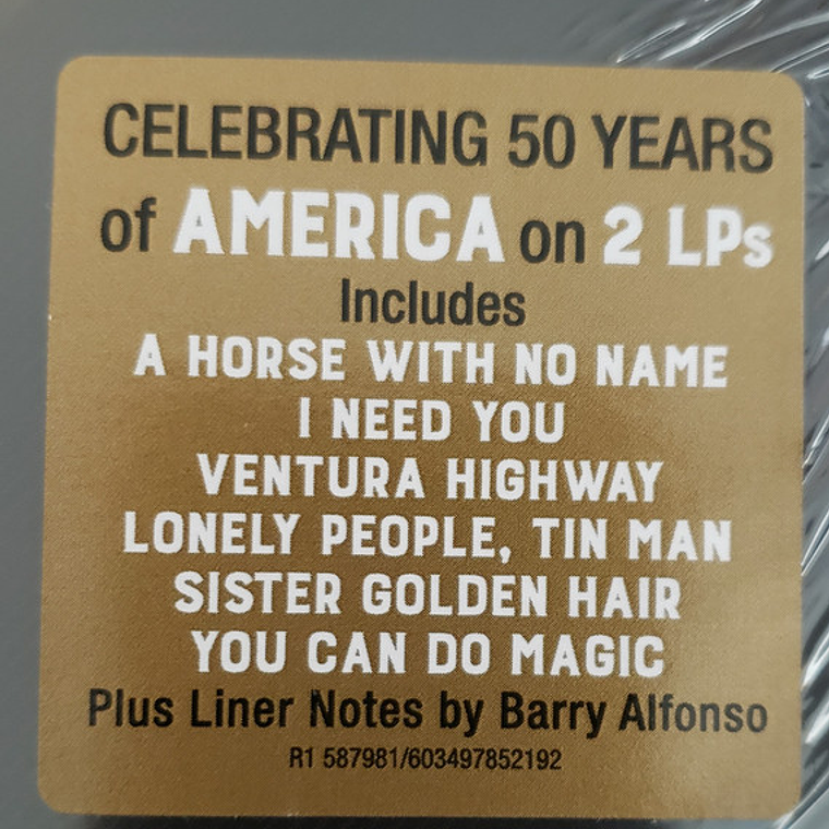 America  – 50th Anniversary - The Collection 2