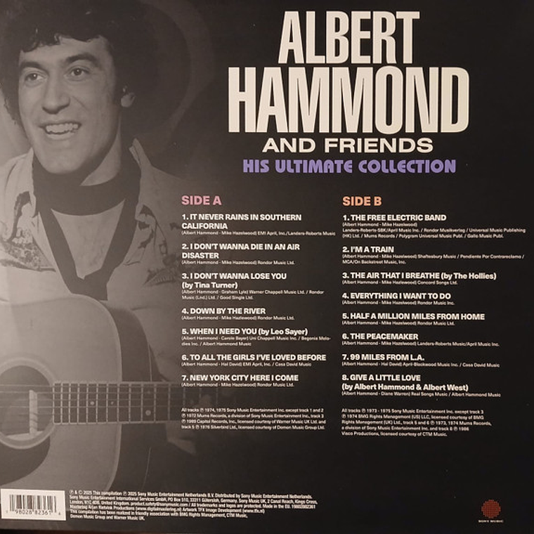 Albert Hammond And Friends* – His Ultimate Collection 2