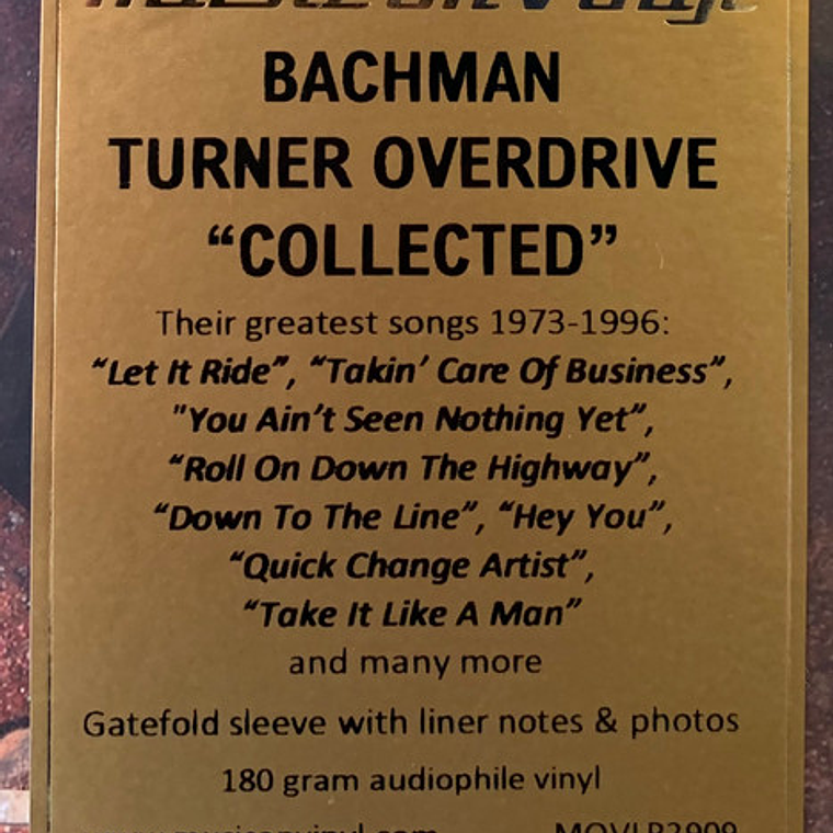 Bachman Turner Overdrive* – Collected 2
