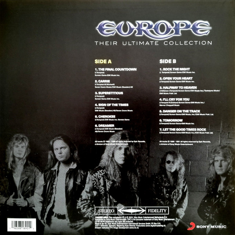 Europe  – Their Ultimate Collection 2