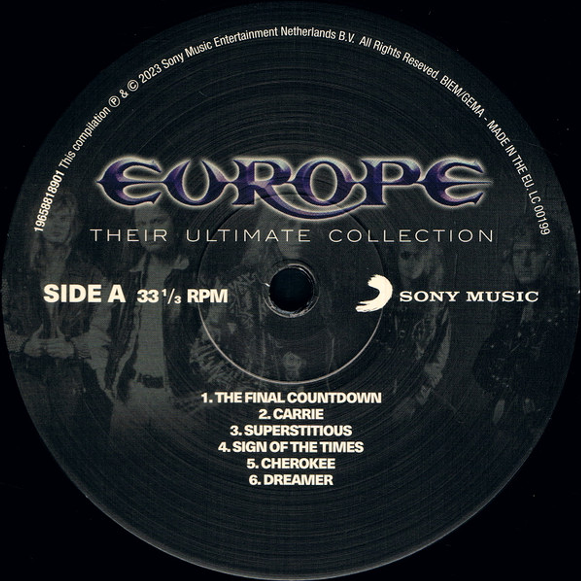 Europe  – Their Ultimate Collection 3
