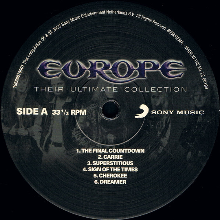 Europe  – Their Ultimate Collection 3