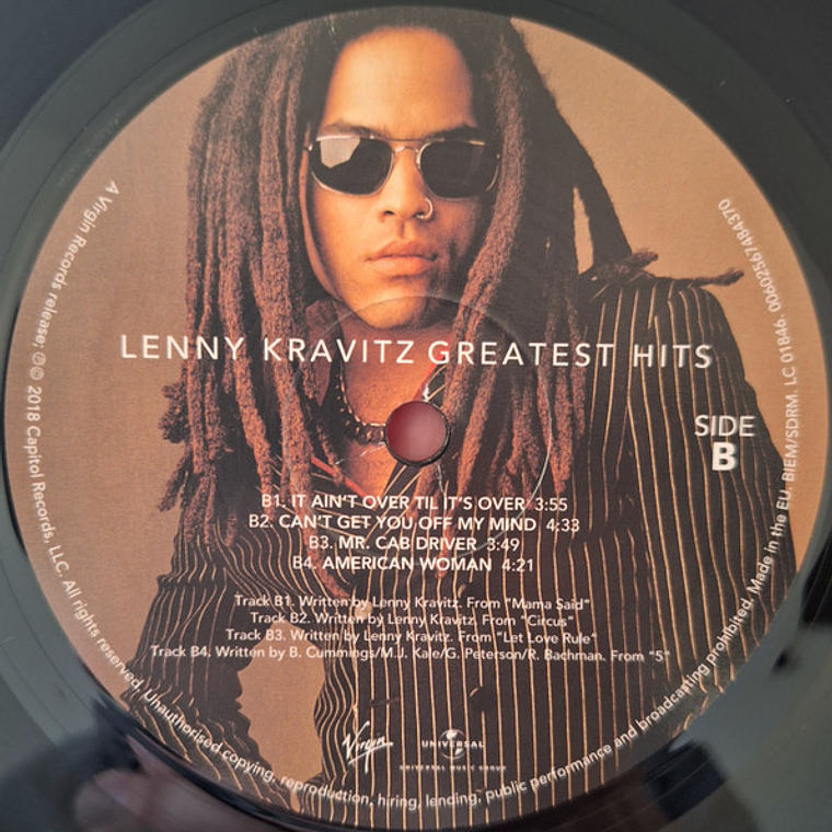 Lenny Kravitz – Greatest Hits 3