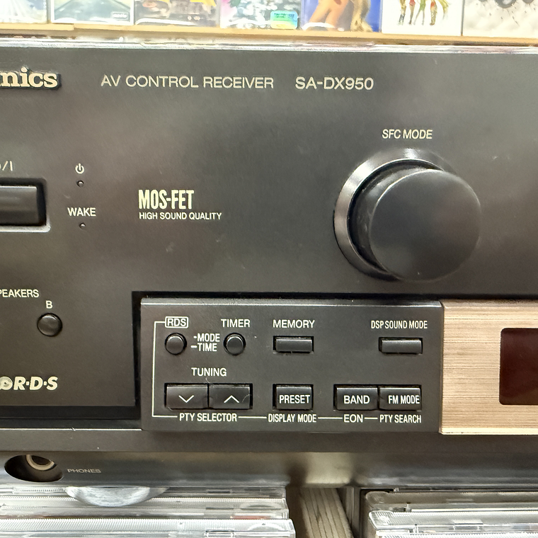 AMPLIFICADOR /  TECHNICS AV CONTROL RECEIVER  SA-DX950 7