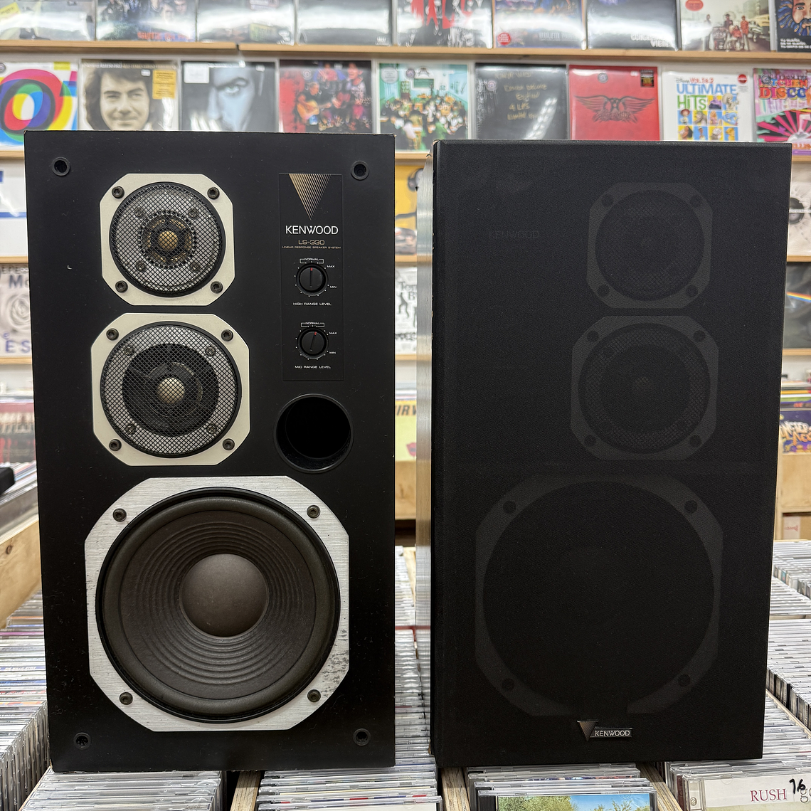 PARLANTES / KENWOOD LS 330 MADE IN  5
