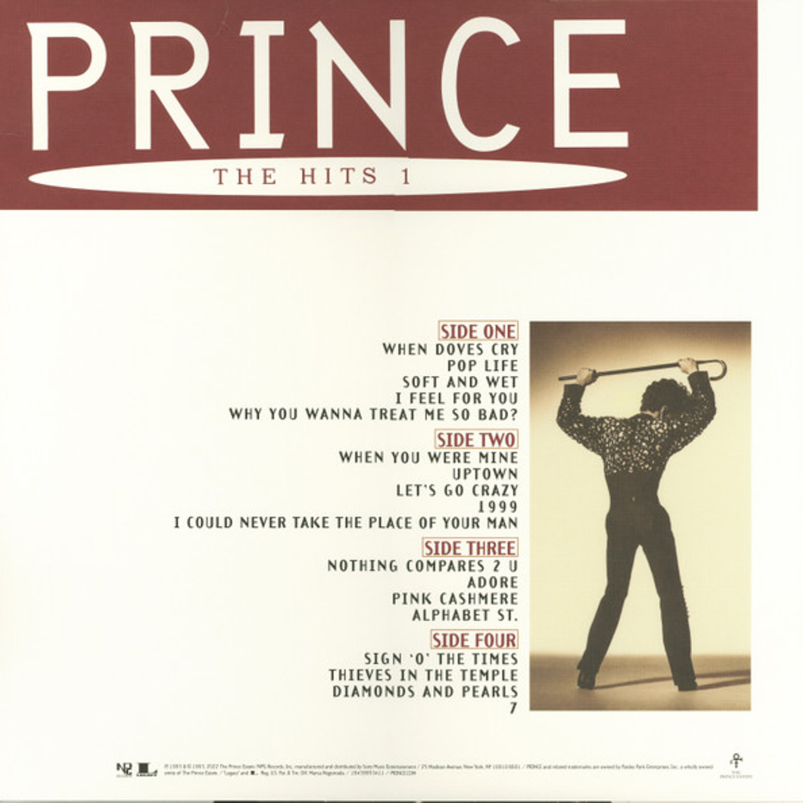 Prince – The Hits 1 / EDICION DE COLOR LIMITADA  3