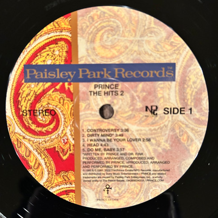 Prince – The Hits 1  / EDICION NORMAL NEGRO 3