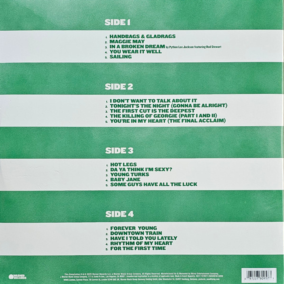 Rod Stewart – Ultimate Hits. EDICION DE COLOR LIMITADA 2