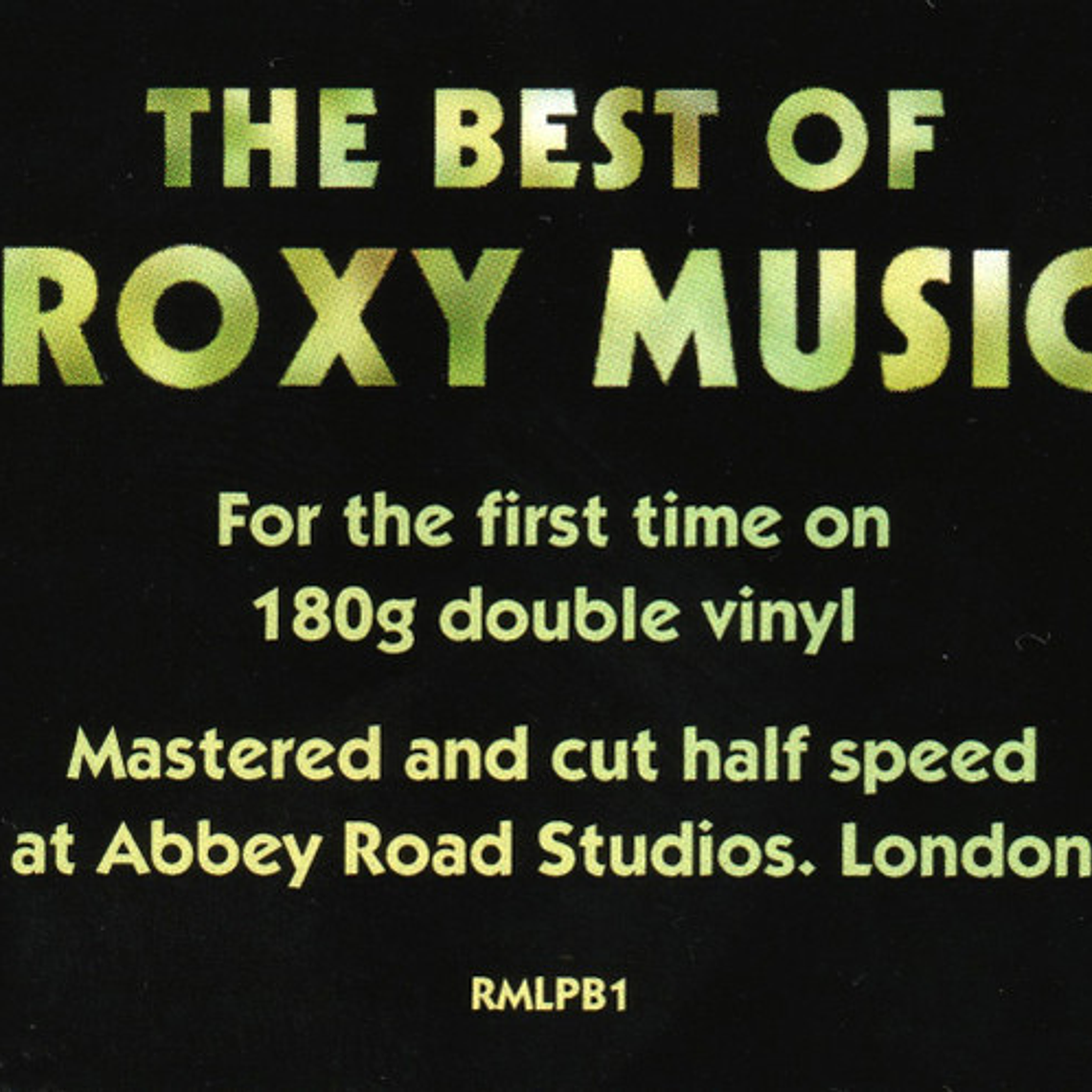 Roxy Music – The Best Of Roxy Music 3