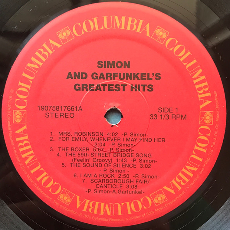 Simon And Garfunkel* – Simon And Garfunkel's Greatest Hits 3