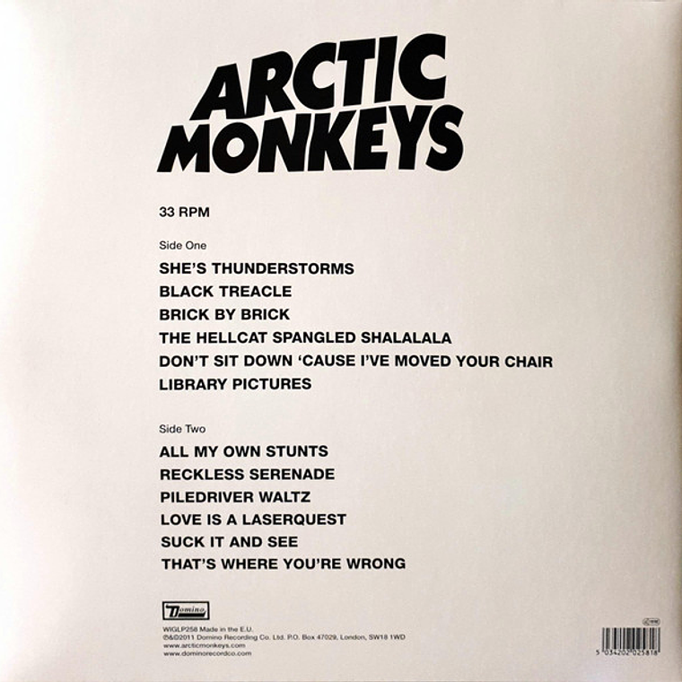 Arctic Monkeys – Suck It And See 2