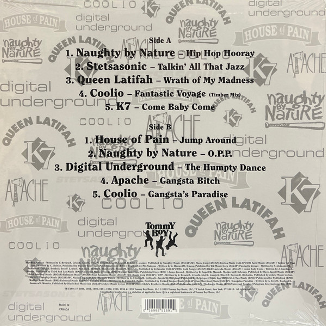 Various – Tommy Boy's Baddest Beats 2