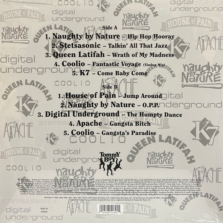 Various – Tommy Boy's Baddest Beats 2