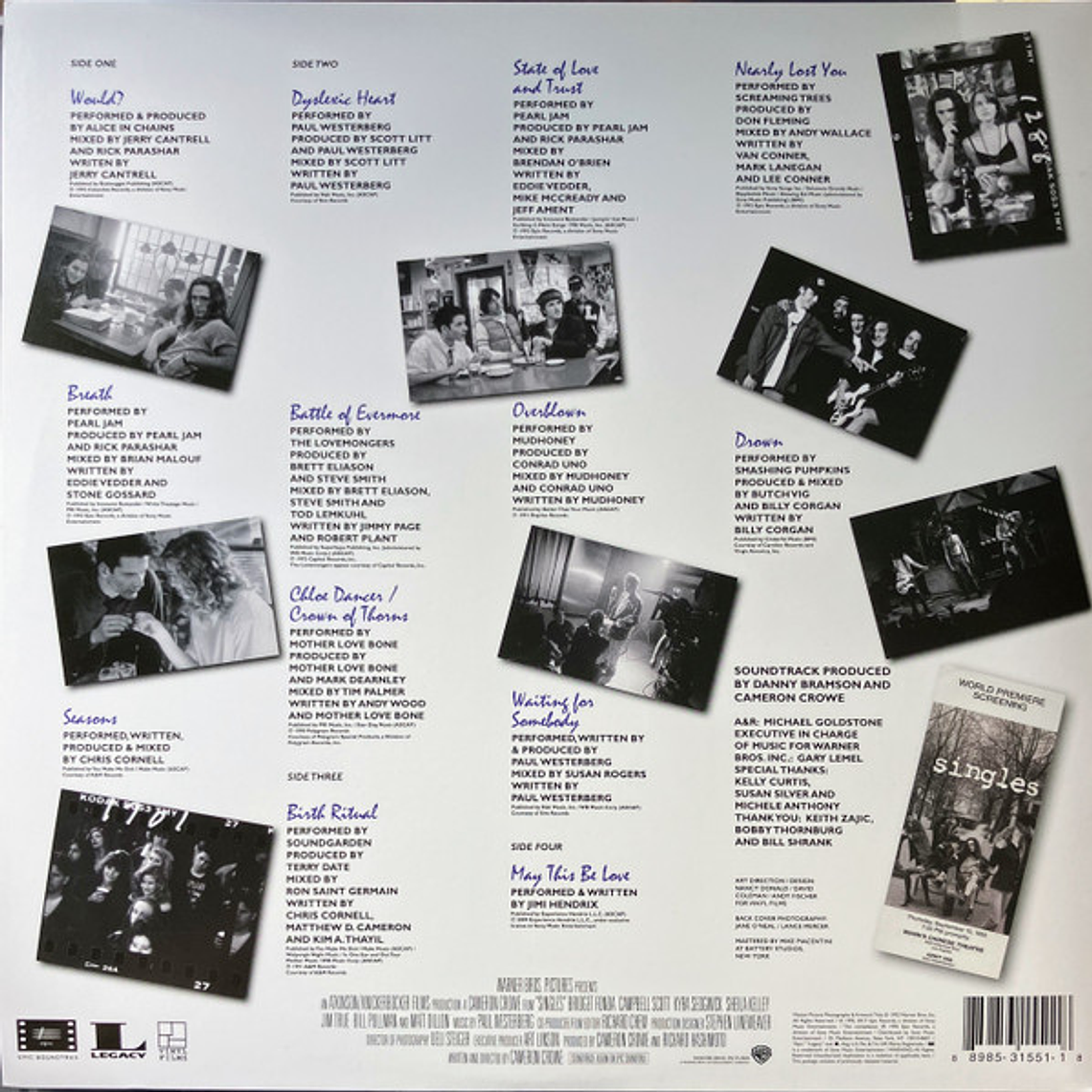 Singles (Original Motion Picture Soundtrack) 2