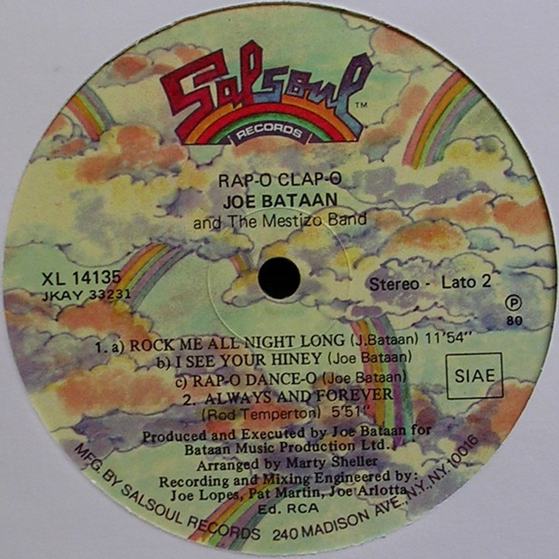 Joe Bataan And The Mestizo Band – Rap-O Clap-O 3