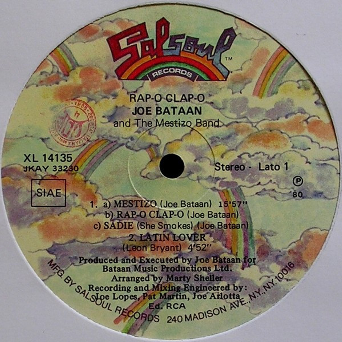 Joe Bataan And The Mestizo Band – Rap-O Clap-O 4