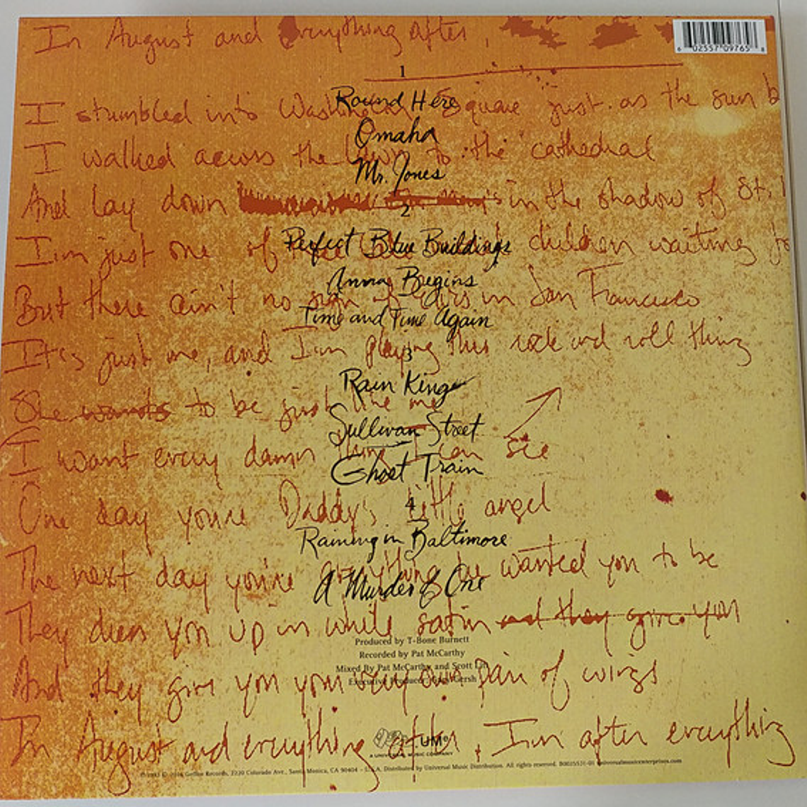 Counting Crows – August And Everything After 2