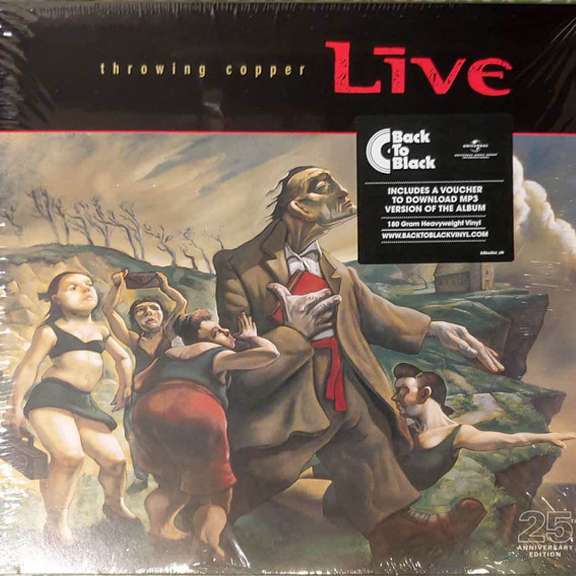 Live ‎– Throwing Copper 1
