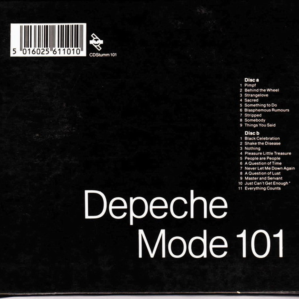 Depeche Mode – 101. / CD DOBLE DE EPOCA 1RA EDICION 2