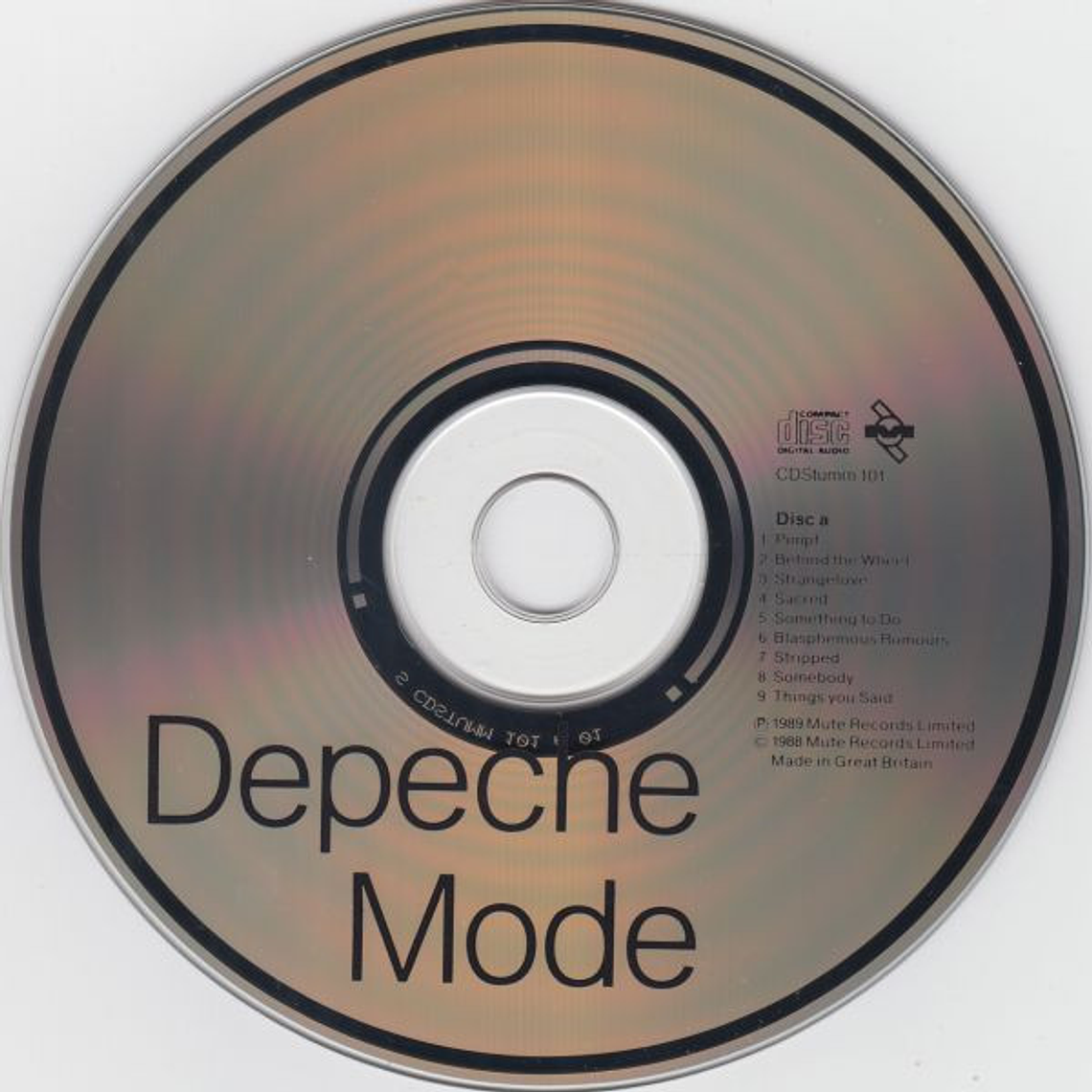 Depeche Mode – 101. / CD DOBLE DE EPOCA 1RA EDICION 3
