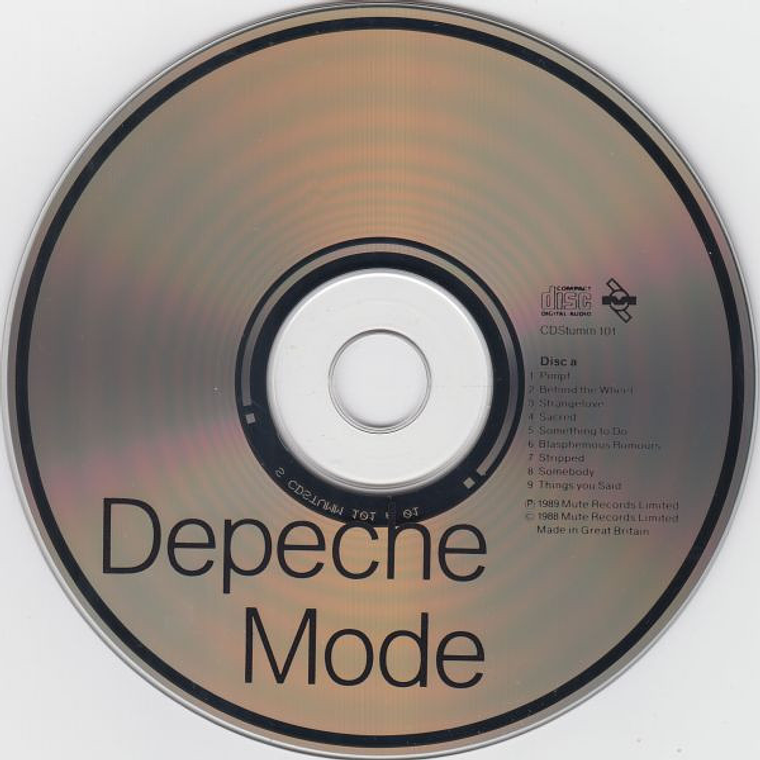 Depeche Mode – 101. / CD DOBLE DE EPOCA 1RA EDICION 3