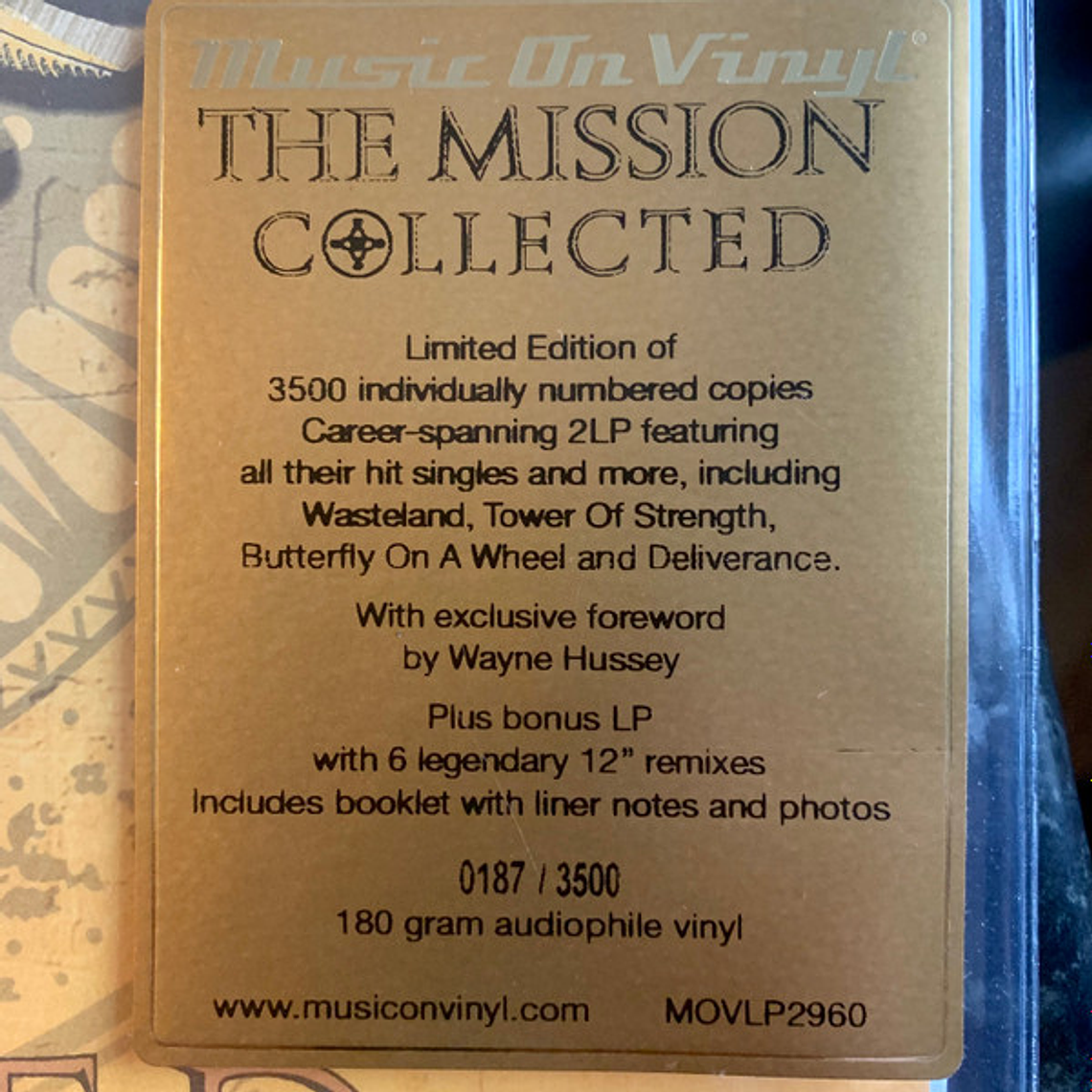 The Mission – Collected / EDICION LIMITADA NUMERADA DE 3 LPS  2