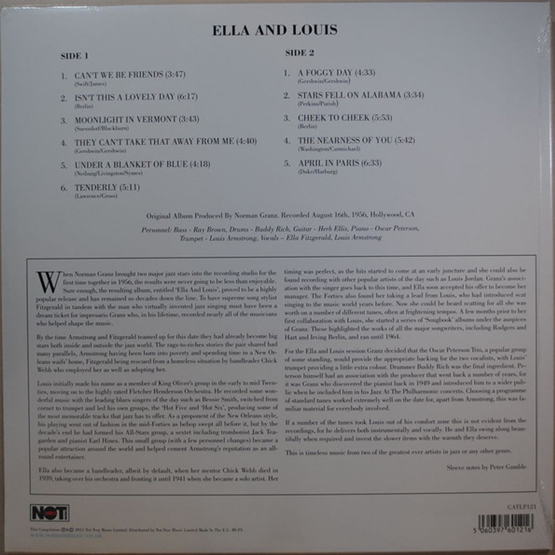 Ella Fitzgerald & Louis Armstrong – Ella And Louis 2