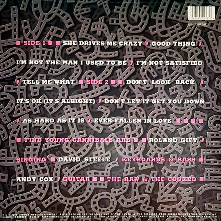 Fine Young Cannibals – The Raw & The Cooked 2