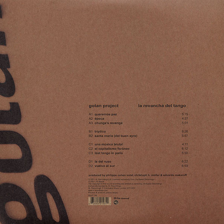 Gotan Project – La Revancha Del Tango 2