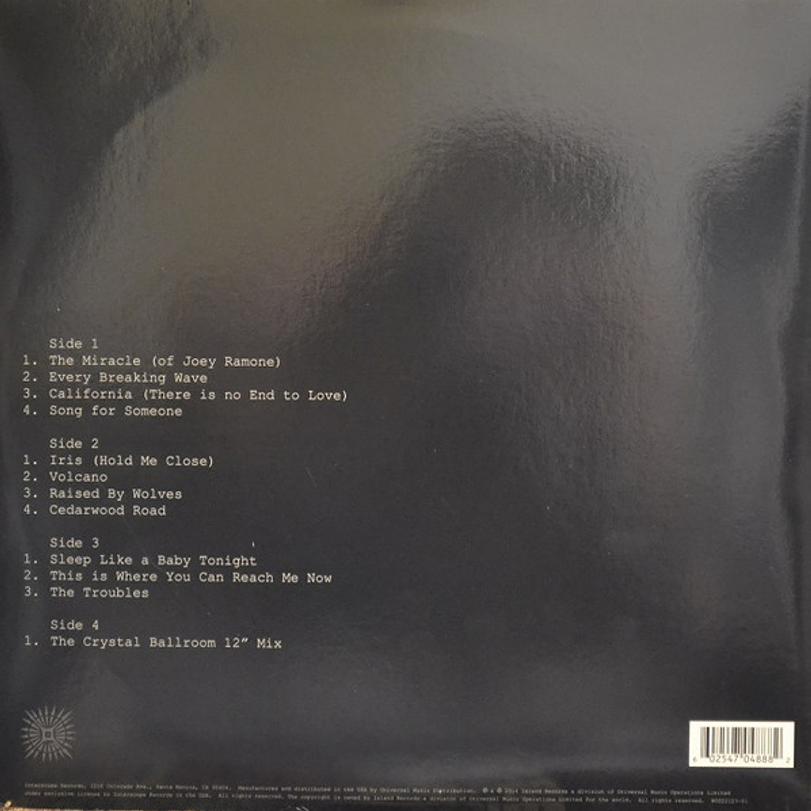 U2 – Songs Of Innocence 2