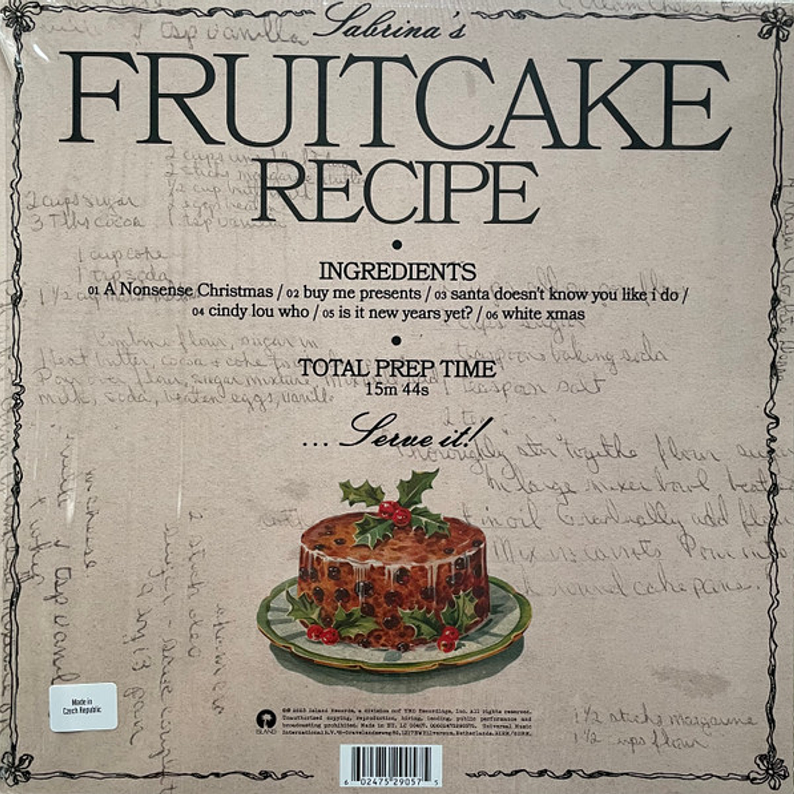Sabrina Carpenter – Fruitcake 2