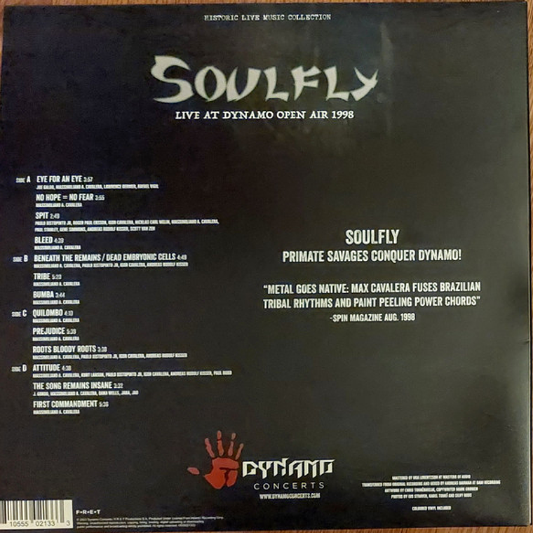 Soulfly – Live At Dynamo Open Air 1998 2