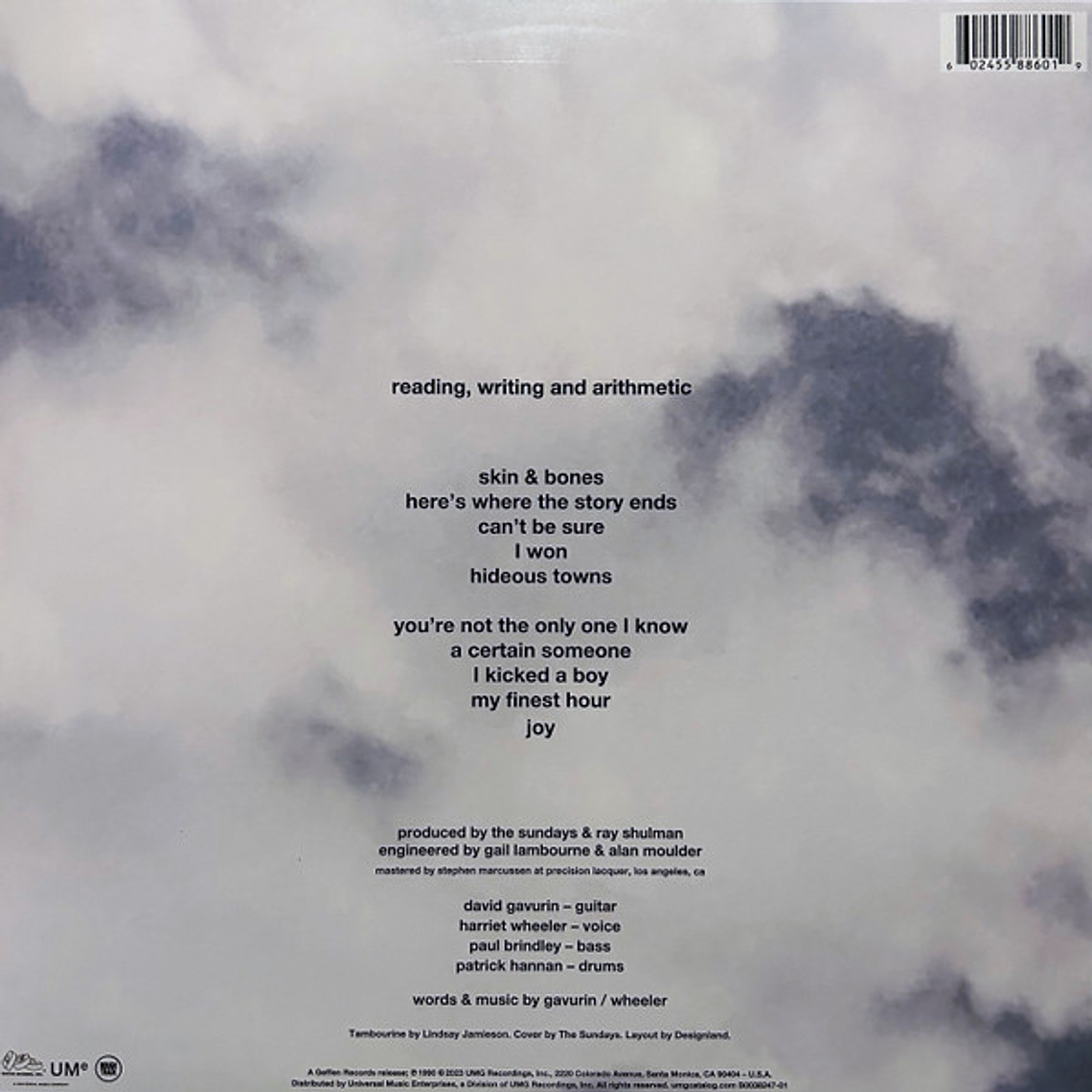 The Sundays – Reading, Writing And Arithmetic 2